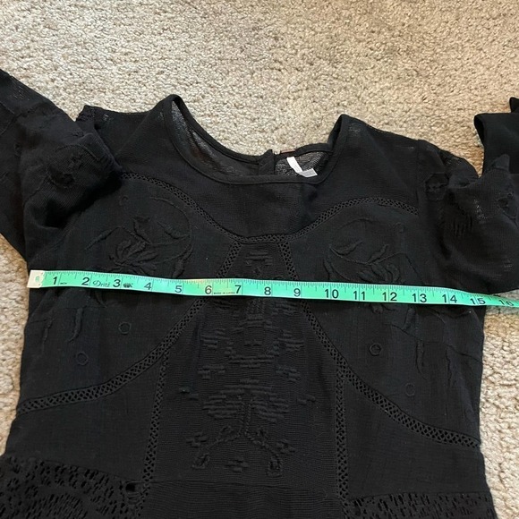 Free People Say You Love Me Maxi Dress black women’s size 4 NWT - Picture 14 of 16